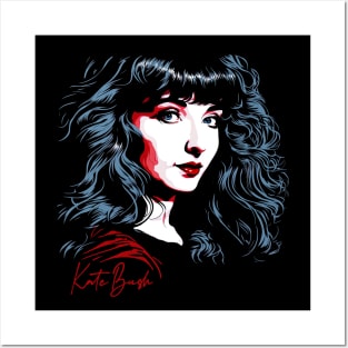 Kate Bush - 80s Retro Design Posters and Art